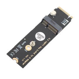 Zunate M.2 M Key to A E Key NGFF WiFi Bluetooth Card M.2 NGFF PCI Express to E Key Card WiFi Adapter for Intel AX200 AX201 AX210 Wireless Network Card