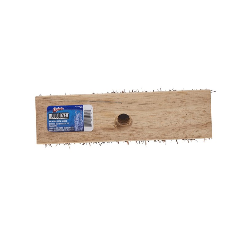 Quickie Scrub Brush, 9-Inch, Heavy Duty Coarse Fibers for Rough