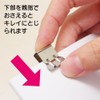 TOHKIN SC-S10S-N Slide Clip, Silver Type, S Size, 10 Pieces,