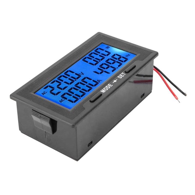 YB5142DM 0-500V Intelligent Digital LCD Display AC Voltage Current Tester