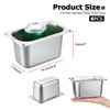 BSTKEY 6 Pack 1/9 Size 4 Inch Deep Hotel Pans,