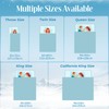 OIGAE Cooling Blanket for Hot Sleepers - Soft & Lightweight