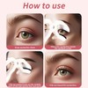 Eyelash Curler, Plastic Eyelash Curlers with Silicone Refill Pads Cute