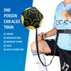Football Juggling Trainer with 5 Prongs and Reinforced Flat Rope
