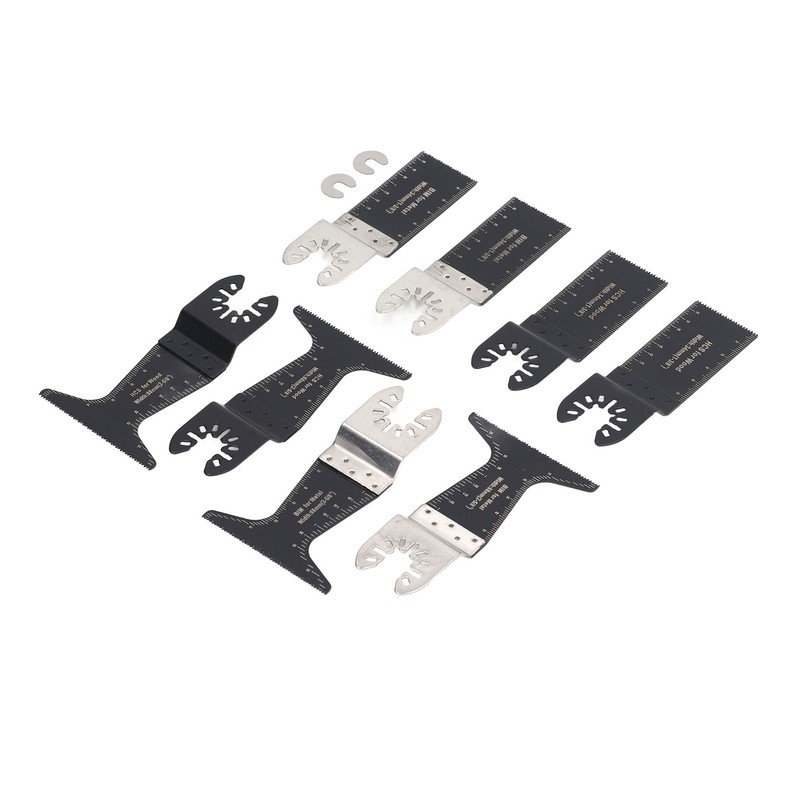 10Pcs Oscillating Saw Blades Universal Quick Release Tool Accessories Kit