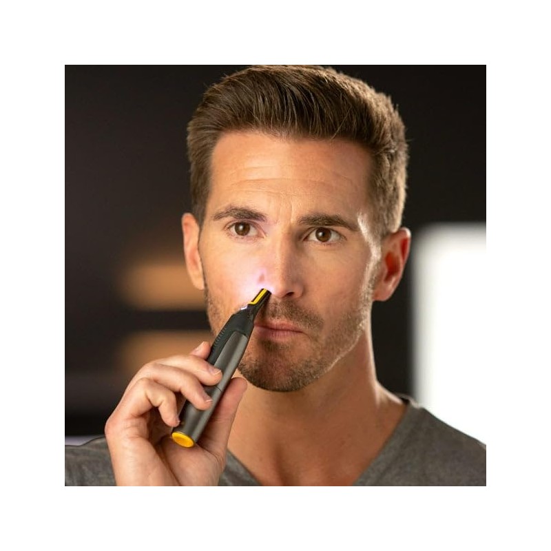 FYNORI Titanium Max Trimmer, Perfect for Ears, Nose, Brows, Sideburns,