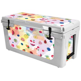MightySkins (Cooler Not Included) Skin Compatible with RTIC 65 Cooler (2017 Model) - Fruit Water | Protective, Durable, and Unique Vinyl Decal wrap Cover | Easy to Apply | Made in The USA