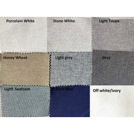 100 % Blackout Extra Long Linen Curtain (1 Panel). Thick Thermal Insulated Fabric. Off White,Beige Cream Gray Custom Made 12-24 feet Length 2 Story Room (Off White/Ivory, 120" Lx100 W)