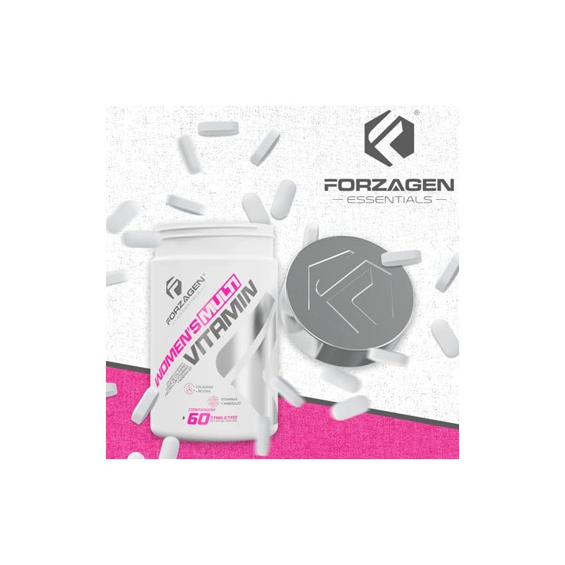 Forzagen Suplemento Alimenticio Women Multivitamin Multivitamínico Mujer Servicios Complejo Belleza
