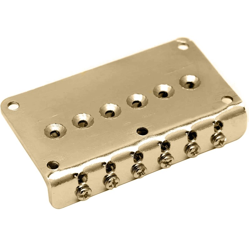 TUOREN Gold Top Load Guitar Hardtail Bridge Tailpiece Set For