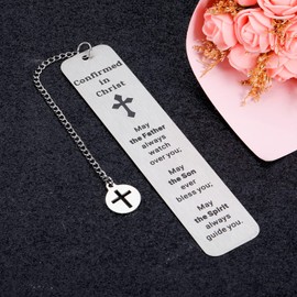 Confirmation Gifts for Teenage Girls Boys Catholic Baptism Gifts for Girl Confirmation Gifts for Women Men Easter Religious Bible Verse Bookmark First Communion Gift for Girls Women Christian Gifts