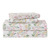 Gogreen 100% Cotton Sheet Set California King Size, Pink Floral,
