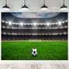 Fmarui Soccer Field Backdrop 10x8ft Sport Stadium Adults Man Boy