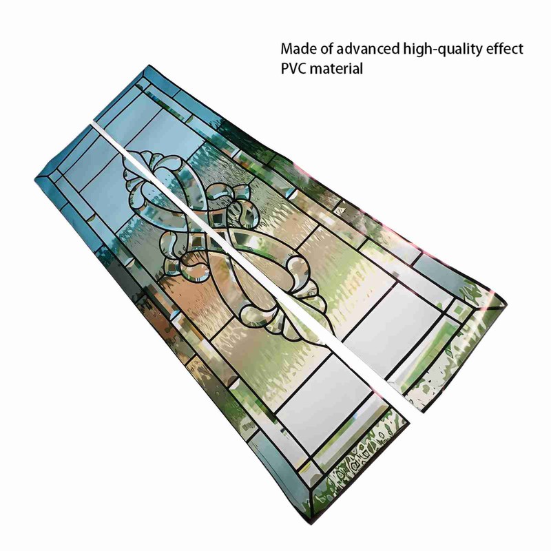 2Pcs Glass Door Sticker Self Adhesive Water Resistant Wall Sticker