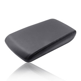 CROSSDESIGN Charger Leather Synthetic Center Console Armrest Lid Cover Compatible with 2008-2010 Dodge Charger