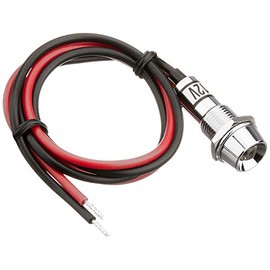 Kijima 217-6139 Motorcycle Parts Indicator Lamp LED 12V Universal Clear Orange