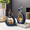 Norrclp Home Decor Modern Abstract Art Ceramic Statue table decorations