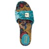 Dr. Scholl's x Iris Apfel Womens Original Too Sandal Tiger