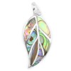 Monkimau Women's Pendant Leaf 925 Sterling Silver Genuine Silver with