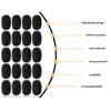 ZoeTekway Pack of 20 Black Pop Protection Headphones Microphone Foam