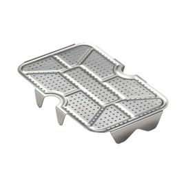 CAMPINGMOON Camping Steam Tray for Large Mess Tin – Compact 18-8 Stainless Steel Rack, for Outdoor Cooking, Steaming, Smoking, and Serving – Easy-Clean, Rust-Resistant Mess Tin Accessory 2013-W