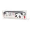 Legami Panda Transparent Pencil Case, 19.5x5.5 cm, Shows Exactly What