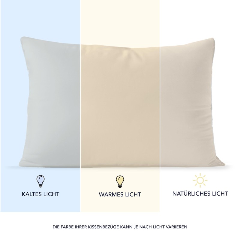 Dreamzie Pillowcases, 40 x 70 cm (Set of 2), 100%