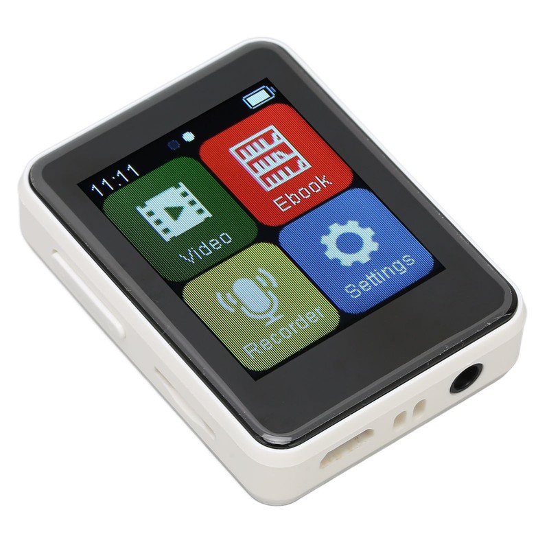 MP3 Player Bluetooth 5.0 Intelligent HD Noise Reduction FM Radio