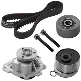 SYKRSS TBK038 Engine Timing Belt Kit with Water Pump Compatible with Chevy Astra Aveo Aveo5 Cruze Cruze Limited Sonic, Compatible with Pontiac G3 G3 Wave,fit for Saturn Astra