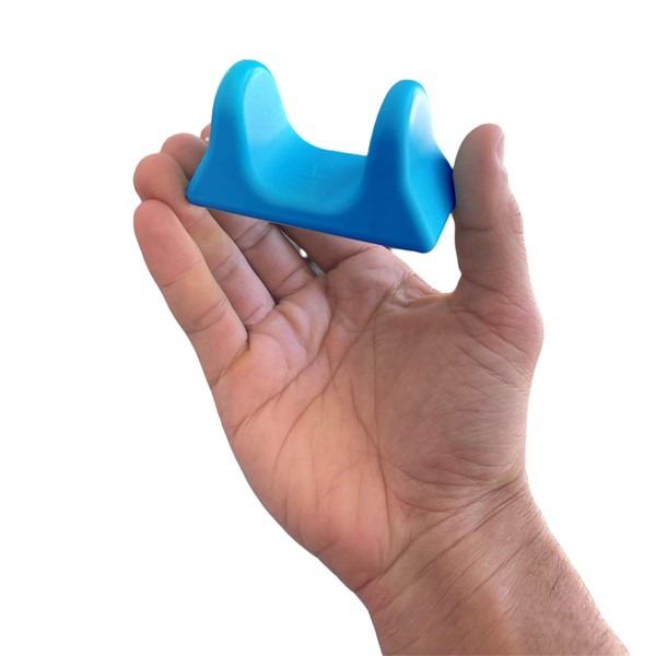 PSO-Mini Muscle Release Tool and Handheld Personal Self Massager - Mini Deep Tissue Massage Tool - Ocean Blue