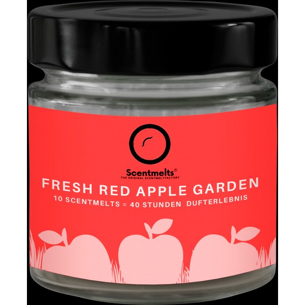 Scentmelts Fresh Red Apple Garden Scented Wax , 10 Pcs