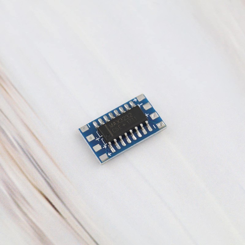 ECSiNG 10PCS Mini RS232 MAX3232 to TTL Level Converter Serial