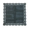 CTM Mujer Twilight Belleza pañuelo de encaje negro, Negro, Talla