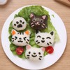 Rice Ball Mold Set, Cartoon Cat Shaped DIY Bento Maker