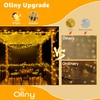 Ollny String Lights 120LED 40FT, Warm White Fairy Lights Waterproof