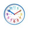 Beyond Happy Educational Kids Wall Clock - Colourful Silent Clock