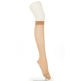 Atsugi FS3550 Women's Stockings, Slim Line, Thick, Below Knee Length Stockings, 3 Pairs, Fresh Beige