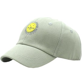 White Fang CZ298 Cap, Cute, Lion, Kids, Casual, Heatstroke Prevention, Kids, Boys, Men's,, green