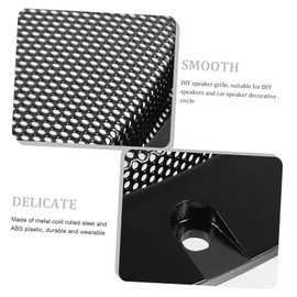 LABRIMP 2pcs Speaker Grill Covers Speaker Net Covers Simple and Practical Design