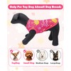 PET SHOW 4 Pack Dog Shirts for Small Doggies Female
