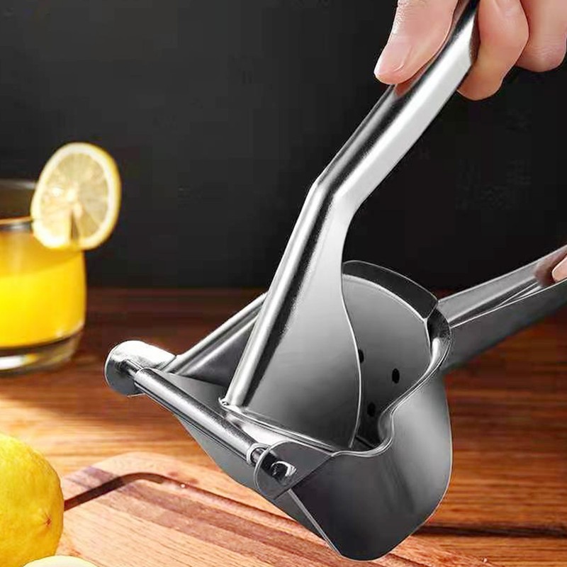 Hand Juicer 304 Stainless Steel Ergonomic Detachable Effort Saving Citrus