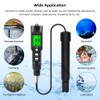 Jadeshay Dissolved Oxygen Meter, Digital DO Meter 0.0-30.0mg/L Concentration Tester