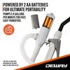 Deway Automatic Fuel Transfer Pump with Nozzle for Quick Flow