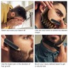 Beard Lineup Pen,ANGGREK White Hairline Pen Professional Beard Pencil Filler