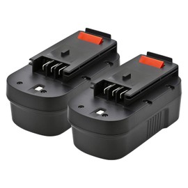 2 Pack ExpertPower 18v 1500mAh NiCd Battery for Black & Decker 244760-00 A18 HPB18 HPB18-OPE Firestorm A18 FS180BX FS18BX FS18FL FSB18