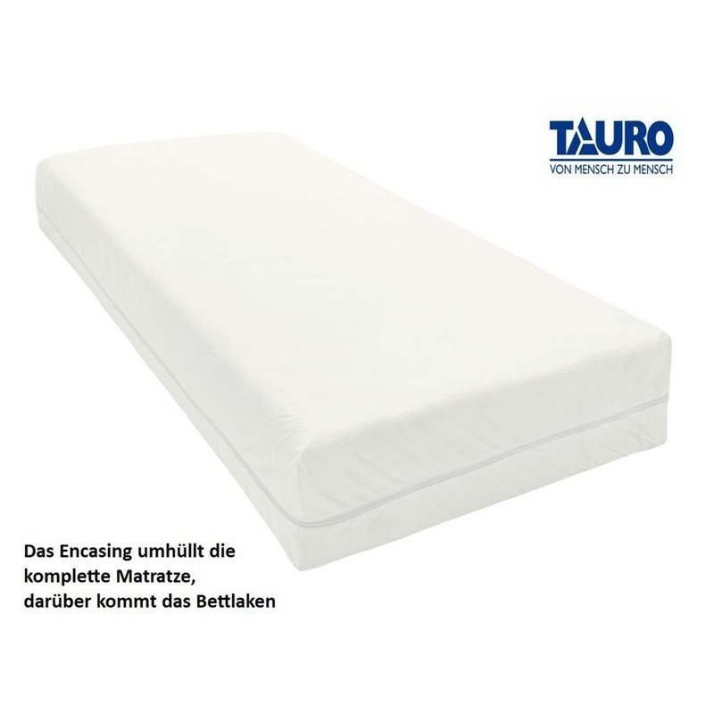 TAURO 20811 Topper Cover Encasing 140 x 200 cm Mite