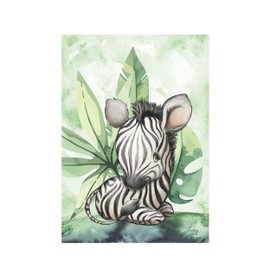 WANDKIND Children's Room Poster Set Premium P717 / Jungle Safari Baby Room Wall Picture Wall Pictures (A2-42.0 x 59.4 cm, Without)