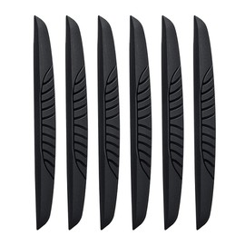 6 Pcs Car Door Edge Protector Car Door Protectors Bump Car Door Edge Protector Guards for All Car and Truck Doors (Black)