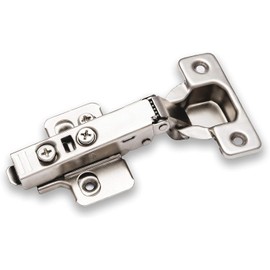 Berta 10-Pack Full Overlay Frameless Soft-Close European Hinges, 110° 3D Adjustable, Clip-On Concealed Kitchen Cabinet Door Hinges with Screws - Ideal for Modern Cabinets