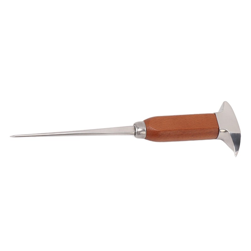 Ice Pick with Wood Handle Stainless Steel Ice Chipper Ice